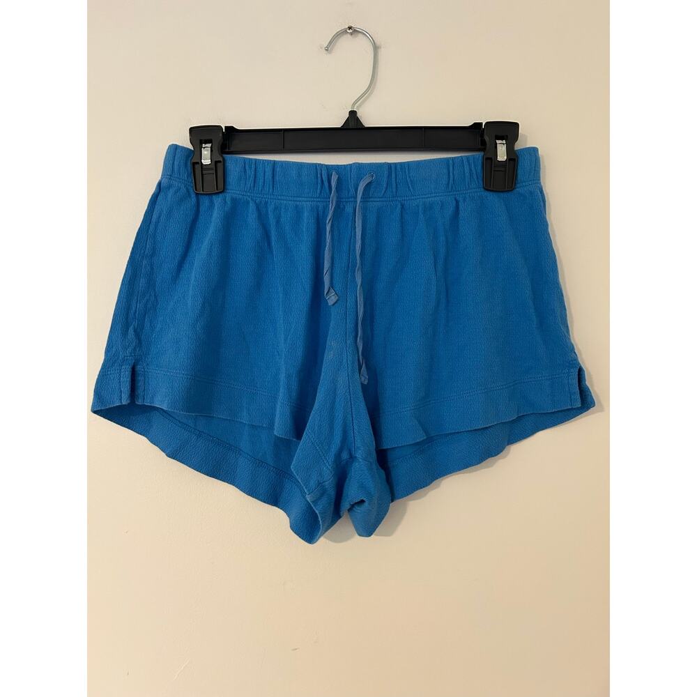 LAKE Pointelle Pajama Shorts Set Blue Tank Top Shorts 100% Pima Cotton GUC S - Picture 8 of 12